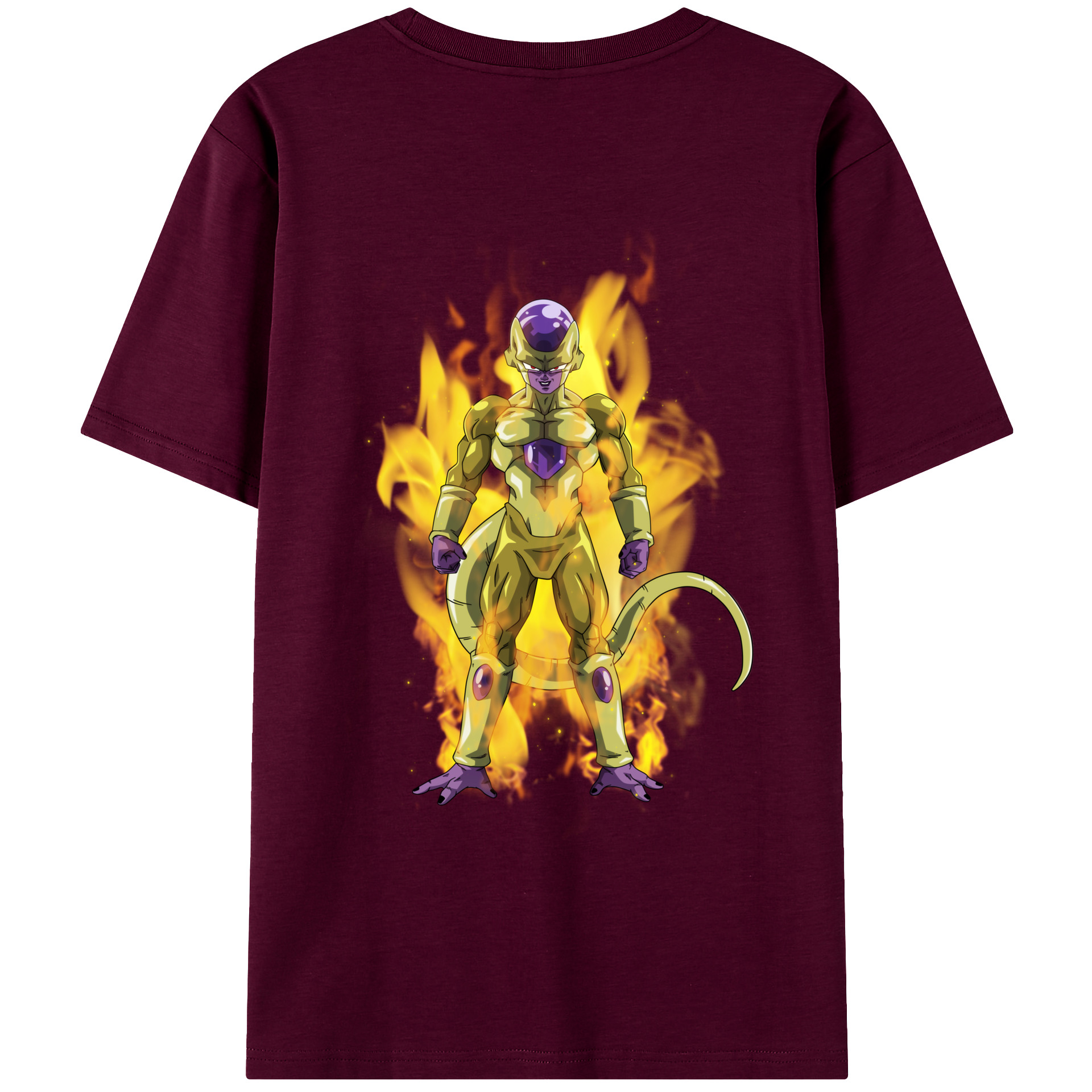 （画像用） ドラゴンボール フリーザ DRAGON BALL Frieza レディース半袖Tシャツ(バックプリント)